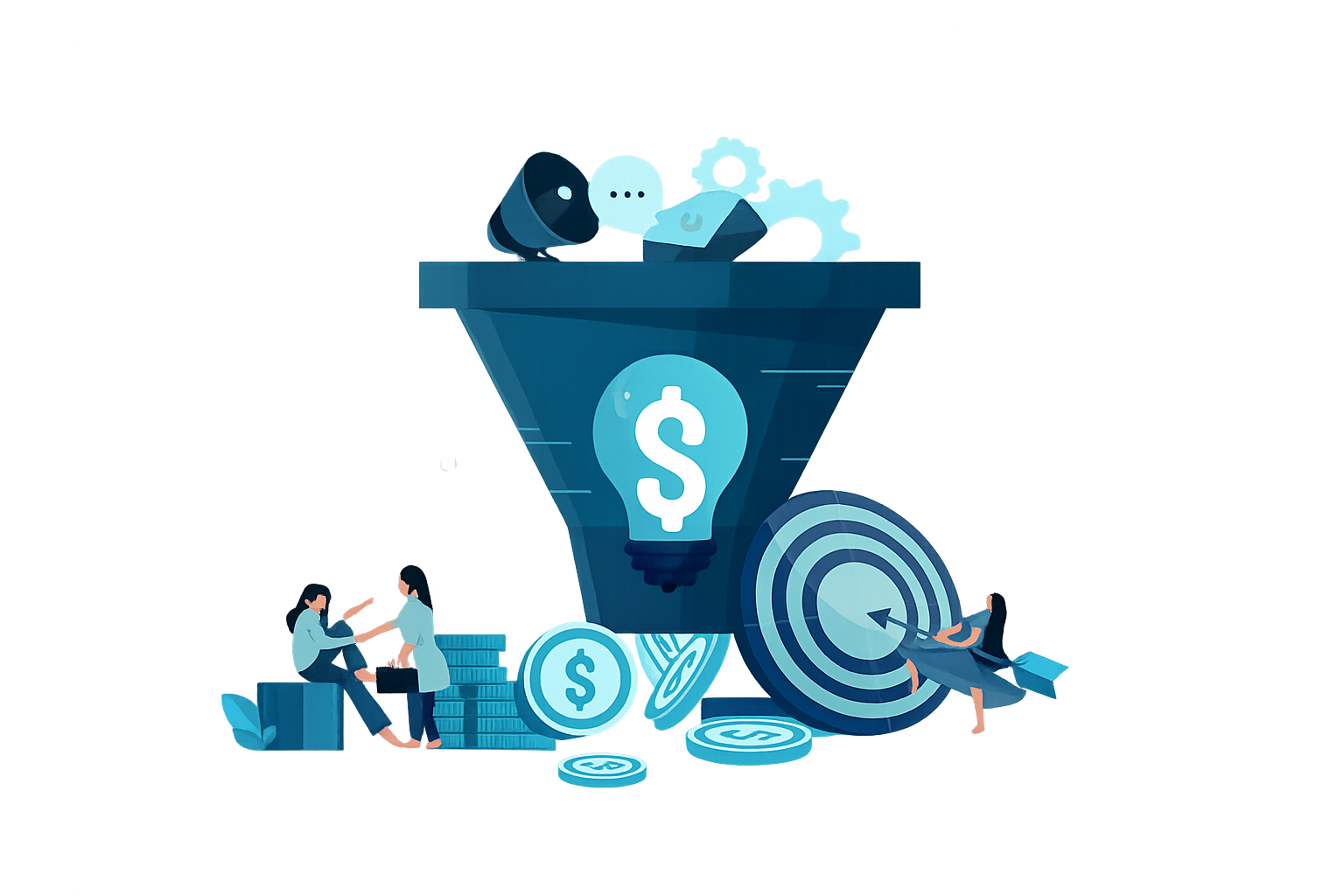Sales automation visual