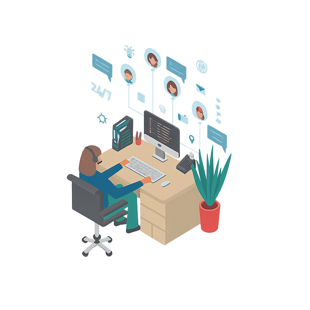 Support automation visual